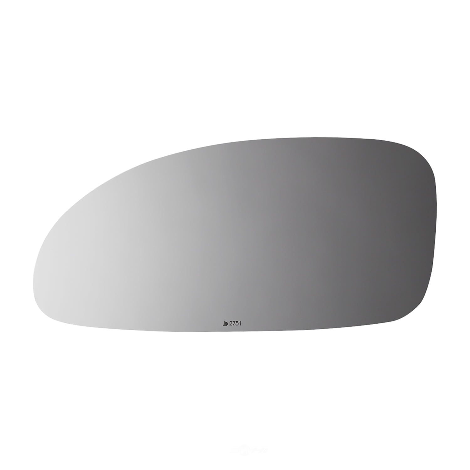 Burco Side View Mirror Replacement Glass - Clear Glass - 2751