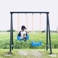 thumbnail image 3 of 3 in 1 Multifunctional Baby Swing Basket Outdoor Swing Hanging Toy for Children, 3 of 7