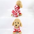 thumbnail image 4 of Vestido de Navidad onlyliua Papá Noel Terciopelo Abrigo de Invierno para Cachorros Falda Roja, 4 of 6