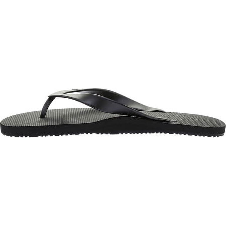 Scott Hawaii men's Holo Black Flip Flop - Molded Outsole, Arch