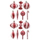 thumbnail image 3 of 14 piezas de adornos navideños colgantes para decoración de árboles de Navidad, colgantes decorativos para fiestas navideñas y festivales., 3 of 9
