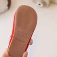 thumbnail image 6 of Toddler Little Girl Mary Jane Dress Shoes Ballet Flats for Girl Party Shoes Bowknot Princess Shoes Red 12.5(30), 6 of 9