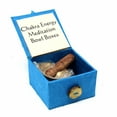 thumbnail image 3 of Mini Meditation Bowl Box 2 inches Throat Chakra DZI, 3 of 4