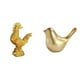 thumbnail image 1 of Figura decorativa de pájaro dorado, estatua, adorno Feng Shui para el hogar, ideal para cumpleaños, aniversarios, oficina o inauguración de casa., 1 of 8