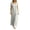 White, variant on Bosfbaoi Dresses for Women Square Neck Short Sleeve Loose Flowy Linen Blend Maxi Dress