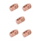 thumbnail image 3 of Minnieouse Bandas para el cabello de cara Coral Fleece Diadema Accesorios de peinado Rosa Rosado 5Conjunto, 3 of 6