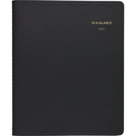 UPC: 0038576749436 | AT-A-GLANCE 2023 Monthly Planner Black Medium 7 x 8 34 – Monthly Planners