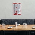 thumbnail image 5 of Poker Hand Rankings Tin Sign Vintage Metal Poster Living Room Bar Man Cave Home Wall Art Decor 8x12inch, 5 of 9