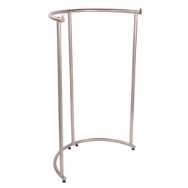 Free Shipping Half Round Clothing Rack Ivory 37 1 2 W x 55 H Walmart Walmart