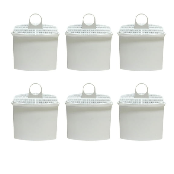 Nispira KWF2 Water Filter Cartridge Replacement Compatible with Braun Coffee Maker | 6 Packs