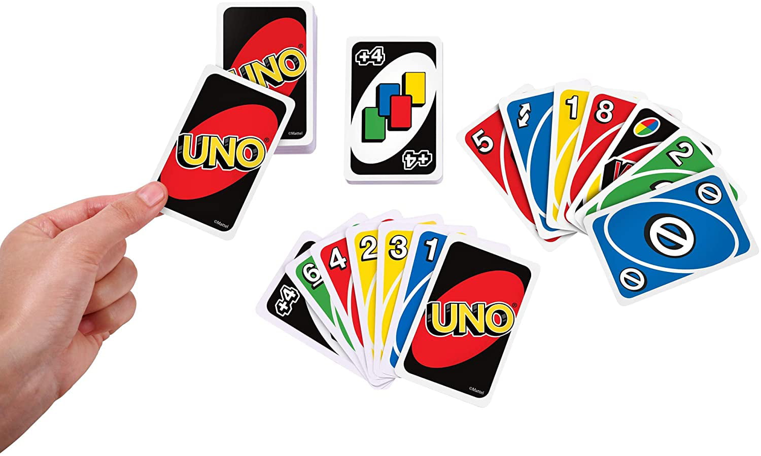 x 2 Decks UNO Playing Cards Card Board Game Attack Family Games Indoor Original 