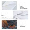 thumbnail image 5 of Wobogo Scarecrow Pumpkin Hand Towel Set of 2 Absorbent for Kitchen and Bathroom With Velcro Hanging Loop 18.2×14in, 5 of 7