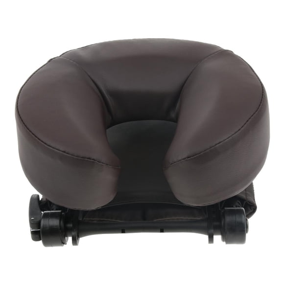 Massage Gesicht Wiege Cojín para camillas y sillones de masaje, cuero artificial café