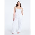 thumbnail image 4 of Joyspun Women's Poplin Sleep Pants, 31'' Inseam, Sizes XS-3X, 4 of 5