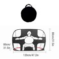 thumbnail image 3 of Soccer Goal for Kids Portable Foldable Dual-Purpose Design Backyard, 3 of 8