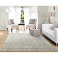 thumbnail image 4 of Dynamic Rugs QU2827039111 2 ft. 2 in. x 7 ft. 7 in. Quartz 27039 Rectangle Traditional Area Rug - 111 Ivory & Silver, 4 of 4