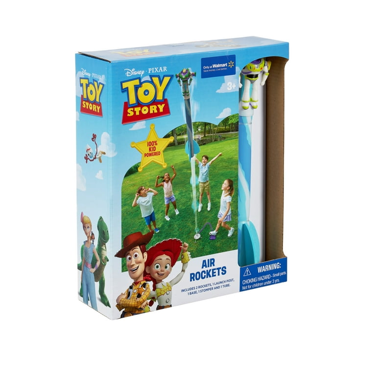Little Kids Toy Story Buzz Lightyear Step Rocket for Outdoor Play
