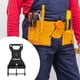 thumbnail image 5 of Bolsa de herramientas Bolsa de cinturón para herramientas de hardware Bolsa de herramientas resistente al desgaste con múltiples compartimentos Trabajo Hebilla de rotación, 5 of 8