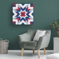 thumbnail image 4 of June Erica Vess 'Americana Quilt Motif II' Canvas Art, 4 of 4