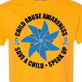 thumbnail image 4 of Inktastic Child Abuse Awareness Save a Child and Speak Up T-Shirt, 4 of 5