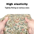 thumbnail image 7 of HELLHERO Rollator Walker Seat Back Covers Rollator Walker Seat Covers & Floral and Rooster Stretchable Material Easy to Use for Unisex, 7 of 7