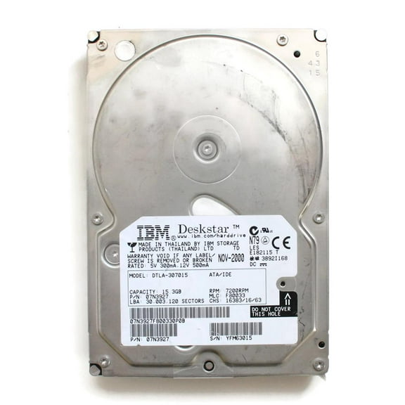 Hdd, ibm 15.3gb,  p/n 07n5672