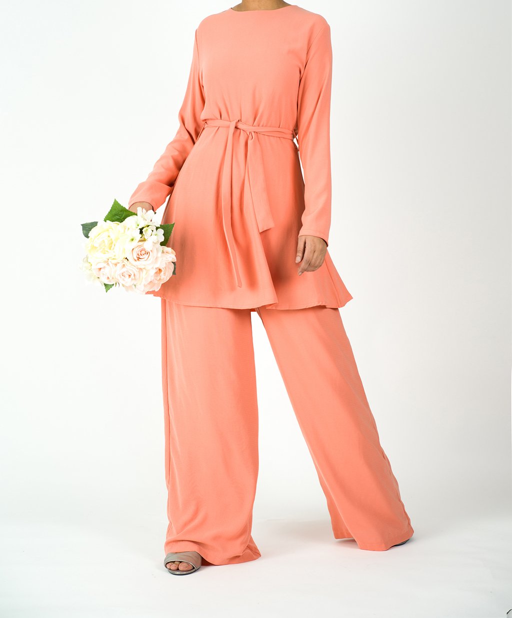 Solid Modest Matching set - Walmart.com