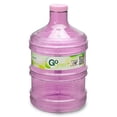 thumbnail image 6 of 1 Gallon Leak-Proof BPA Free Reusable Plastic Drinking Water Big Mouth Bottle Jug Container with Holder Drinking Canteen, 6 of 6