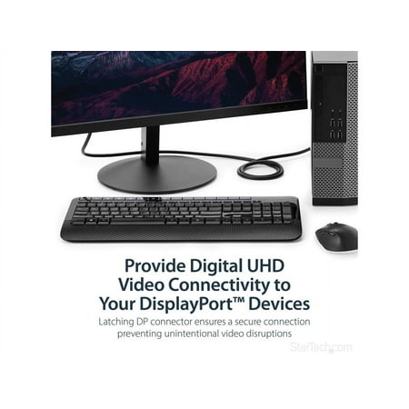 StarTech.com - 5.9' Displayport Cable - Black