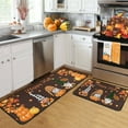 thumbnail image 3 of AUQ 2Pcs Kitchen Mat Kitchen Mats,Comfortable Crystal Velvet Surface Kitchen Rugs Sets of 2,Anti-Slip Dotted Backing Kitchen Mats for Floor,Style 7, 3 of 5