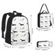 thumbnail image 2 of Balery Dachshund Dog Mochila Escolar 3 en 1 para Niños - Mochila Resistente con Lonchera Térmica y Estuche - Mochila Escolar para Niños y Niñas, 2 of 7