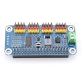 thumbnail image 1 of Carte de Contrôleur de Direction Actionneur de Direction Carte de Conducteur Résolution 16 Canaux 2 Bits pour Raspberry Pi, 1 of 7