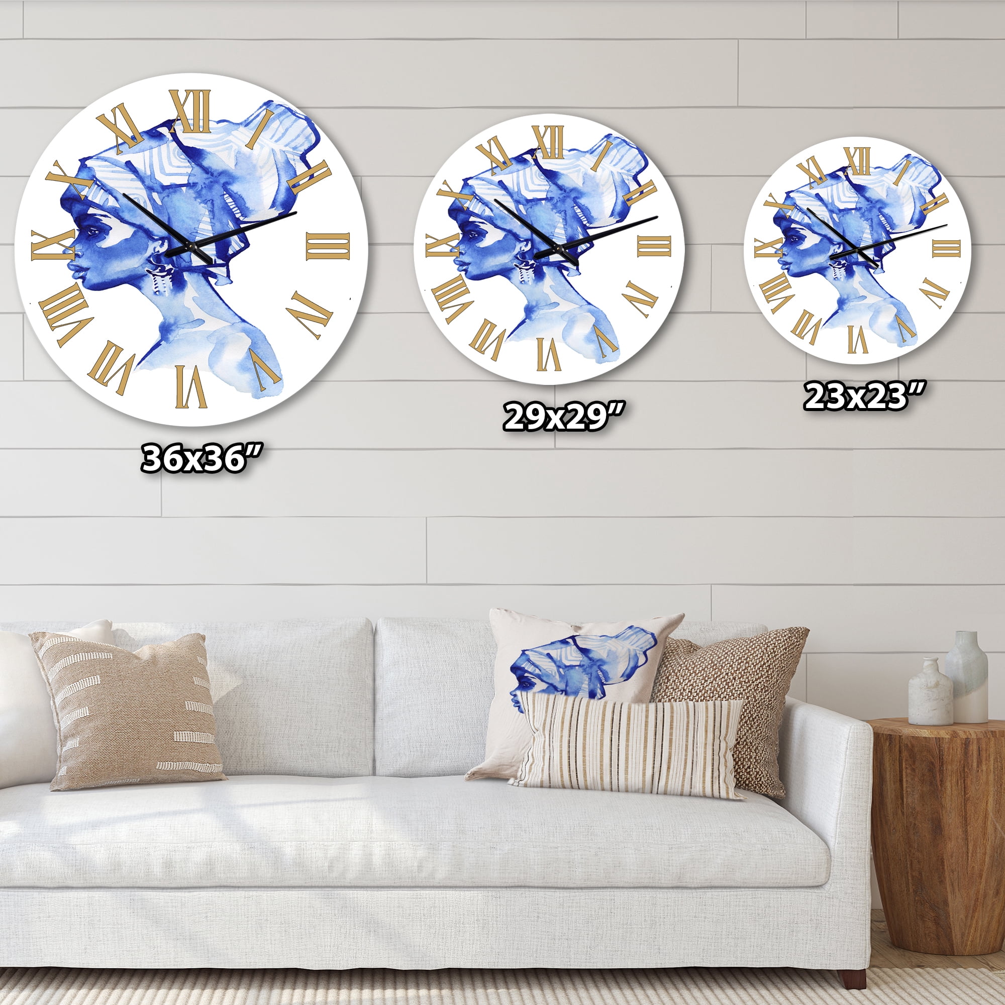 Designart 1 in Modern/Contemporary Wall Clock
