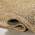 thumbnail image 5 of Rugs USA Willow Bordered Jute Area Rug, 6' x 9', Willow Natural, 5 of 6