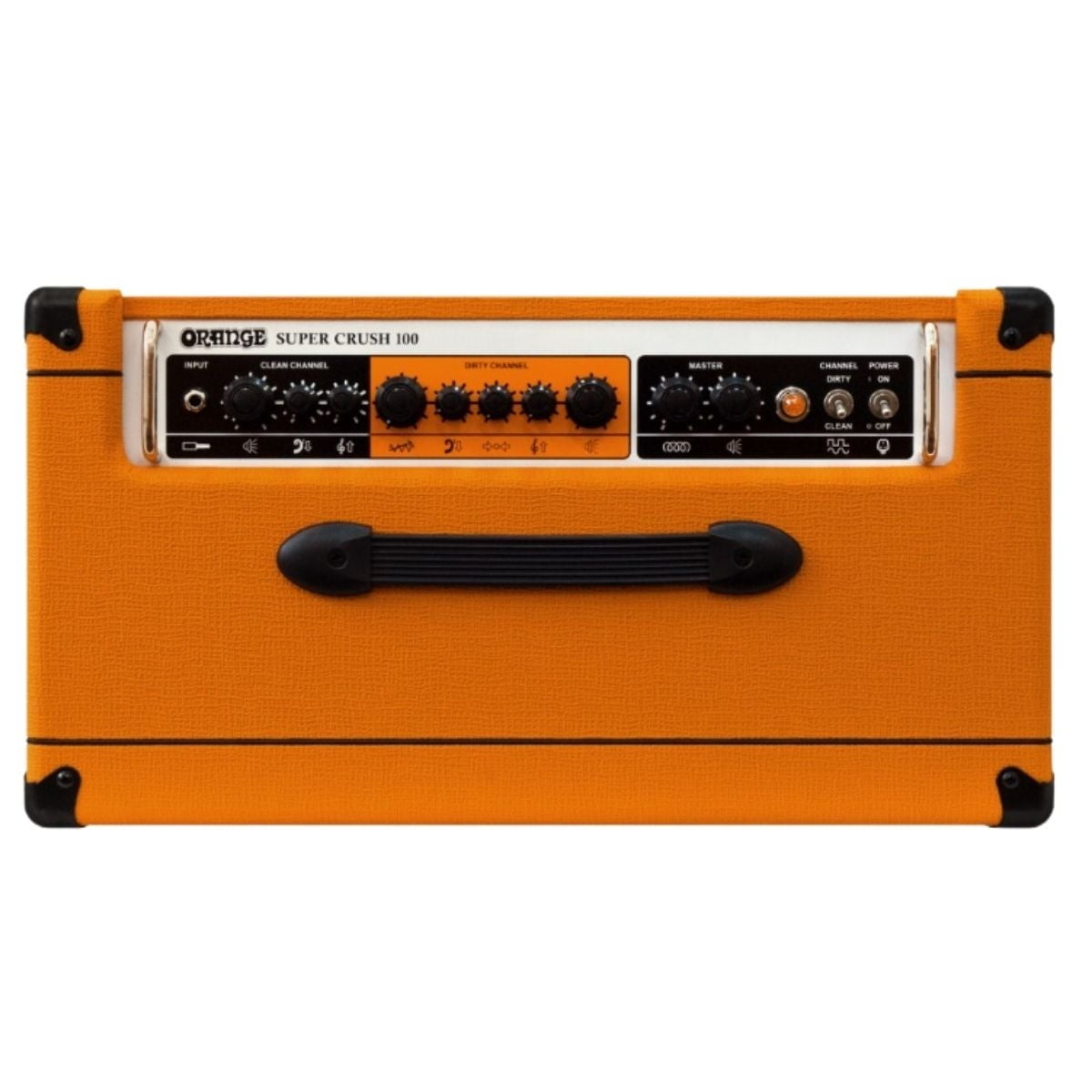 Orange Amps Super Crush 100W Guitar Amplifier Head Combo, Digital Reverb Module