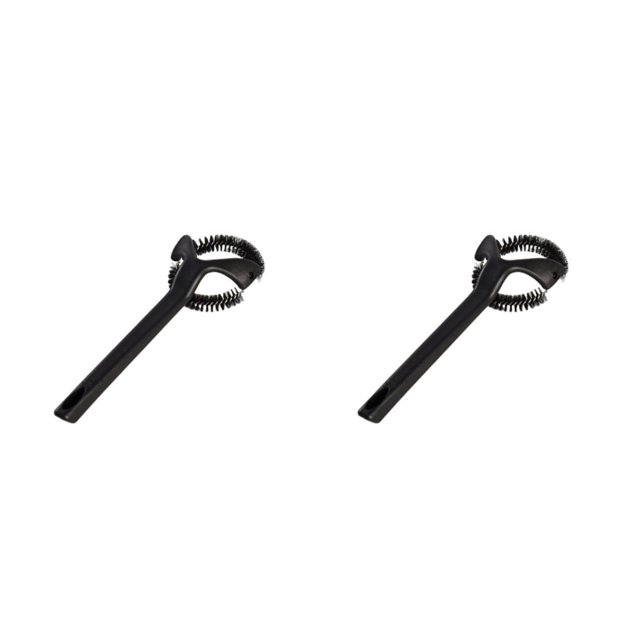 Advancent Cepillo de limpieza Accesorios de cocina Diseño desmontable Operación simple Herramienta de limpieza Suministros de café de fácil 51 mm 2piezas