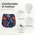 thumbnail image 6 of Fotbe Tropical Flower Womens High Waist Running Shorts Athletic Workout Quick Dry Shorts for Women with Pockets Gym Yoga Summer Shorts-Small, 6 of 9