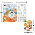 Thanksgiving Kids Activity Paper Placemats, 10 in x 13 in, 16 Count, by