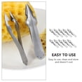 thumbnail image 3 of unbranded 10Ud Cuchillo De Acero Inoxidable Para Pelar Piña Herramienta Para Cocina Con Mango Ergonómico Plata, 3 of 8