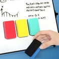 thumbnail image 4 of UNLLLL Magnetic Whiteboard Eraser, 1 Pcs EVA Board Eraser Rectangular, Mini Magnetic Whiteboard Dry Erasers, Cloth Blackboard Eraser, for Classroom, Home, and Office Supplies, 4 of 8