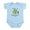 Sky Blue, variant on CafePress - I'm A Keeper! (Fish) Infant / - Baby Light Bodysuit, Size Newborn - 24 Months