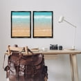 thumbnail image 3 of Stupell Industries Vivid Calming Beach Views Nautical & Beach Photography Black Floater Framed Canvas Art Print Wall Art, 17 x 25, Set of 2, 3 of 10