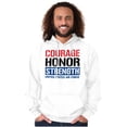 thumbnail image 5 of US Air Force Courage Honor Strength Hoodie Sweatshirt Women Men Brisco Brands S, 5 of 6