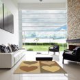 thumbnail image 7 of Ahgly Company Machine Washable Indoor Rectangle Transitional Yellow Orange Area Rugs, 7' x 9', 7 of 7