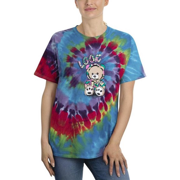 Look Bear Tie Dye Spiral Women -Image by Shutterstock, Female x-Large