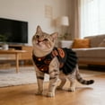 thumbnail image 6 of Cat Dress Holiday Small Dog Clothes Cat Dress Puppy Tulle Skirt Pet for Yorkie Teddy Chihuahua Clothes(Pumpkin, L(9-11lb)), 6 of 9
