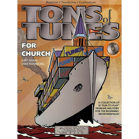 Tons of Tunes for Church: Bassoon/Trombone/Euphonium B.C./T.C. - Grade 0.5 to 1