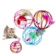 thumbnail image 3 of 3 uds gatitos divertidos para mascotas gato jugando pluma falsa ratón rata bola jaula juguetes Hugtrwg  Para estrenar, 3 of 6