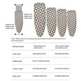thumbnail image 2 of High Quality Heavy Heat Resistant Universal Thickened Printed Padded Durable Ironing Board Cloth Ironing Board Cover Pad STYLE 1 FOR PANEL 110X34CM, 2 of 8