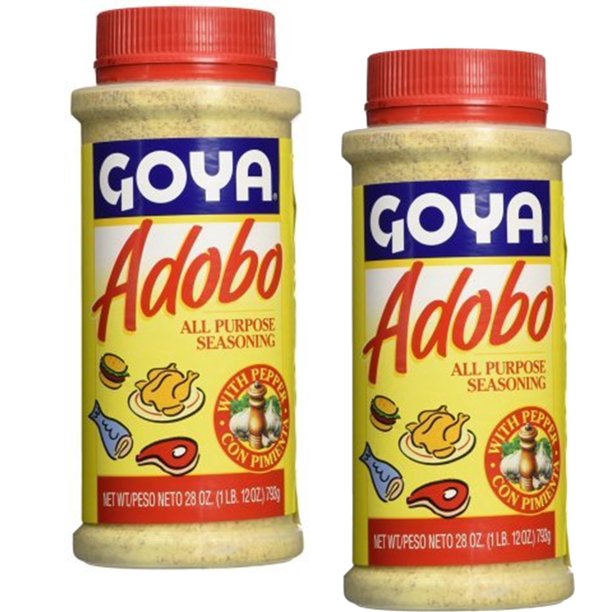 Goya Adobo with Pepper All Purpose Seasoning, 28 OZ Large (Pack of 2